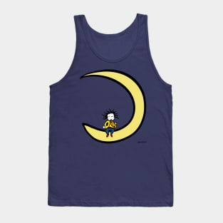 Moon and horn Tank Top